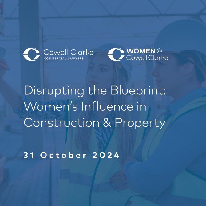 Disrupting the Blueprint: Women’s Influence in Construction & Property