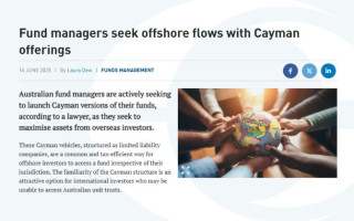 Media Feature | Barbara Vrettos Discusses Offshore Fund Flows in Money Management