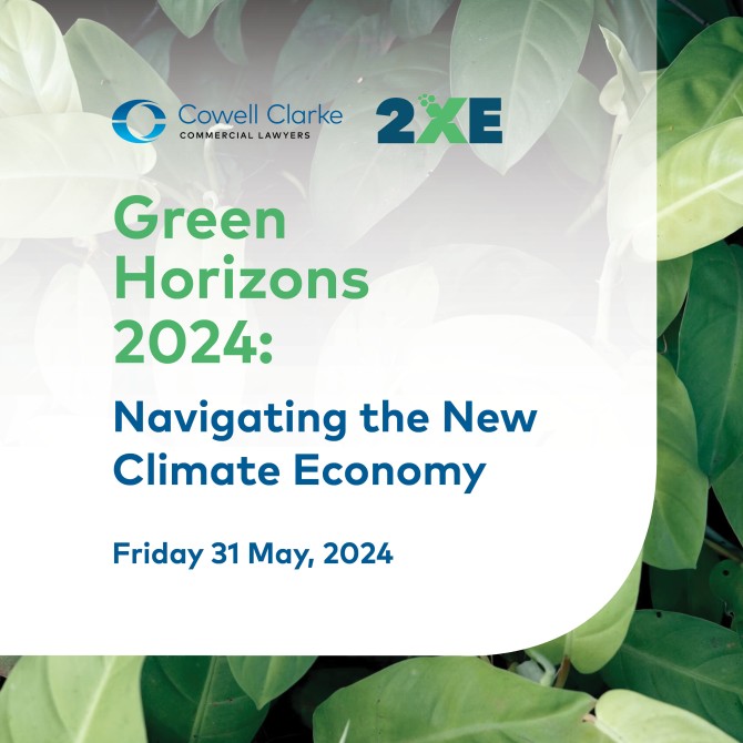 Green Horizons 2024: Navigating the New Climate Economy