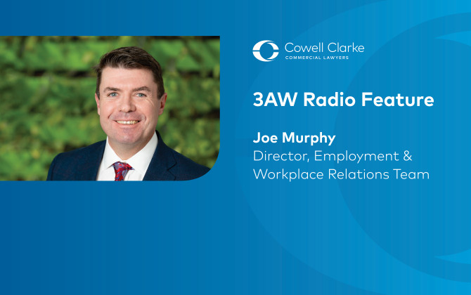 Joe Murphy - 3AW Radio interview