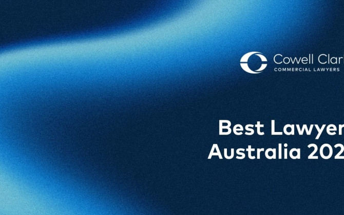 Media Release | Cowell Clarke Lawyers recognised in 2027 edition of The Best Lawyers in Australia