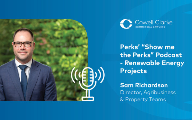 Perks’ “Show me the Perks” podcast featuring Sam Richardson, Director