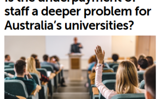 Media Feature | Zoe McQuillan discusses recent underpayments in the academic sector in Law Society Journal.